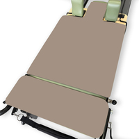 Tapete para Reformer de Pilates, Antideslizante, de PU y Goma, Plataforma para Ejercicios de Pie