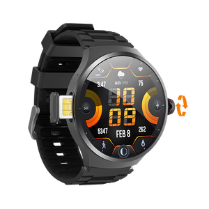 2025 mới vp50 Smartwatch 5g Sim Thẻ <span class=keywords><strong>Android</strong></span> hệ thống 10.0 180 ° kéo ra khỏi máy ảnh GPS Wifi chơi trò chơi thông minh đồng hồ 1.95inch - Product Image 1