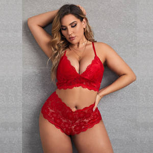 Lencería Sexy de Navidad para Mujer, Talla Grande, Personalizada, de Buena Calidad, con Encaje Calado, Colorida, para Chicas Gorditas - Product Image 2