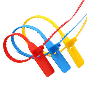 PM-PS6102 डिस्पोजेबल प्लास्टिक सील पट्टी के साथ विरोधी चोरी टैग के लिए सील लोगो - Product Image 6