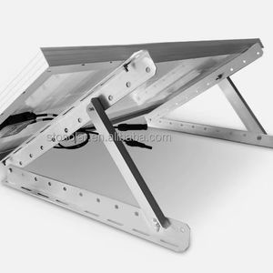 STO ENERGY ST-BSM Kit <span class=keywords><strong>de</strong></span> système <span class=keywords><strong>de</strong></span> montage <span class=keywords><strong>de</strong></span> toit pour balcon et <span class=keywords><strong>jardin</strong></span>, montage triangulaire solaire réglable en Offre Spéciale, charge <span class=keywords><strong>de</strong></span> vent au sol plat - Product Image 2