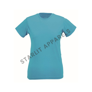 Tops confortables à la mode pour femmes T-shirts en toile imprimés personnalisés Fournisseur de gros respirant 100% coton écologique - Product Image 1