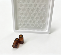 Flacons en verre borosilicate stériles prêts à l'emploi pour l'injection de poudre lyophilisée et l'emballage pharmaceutique