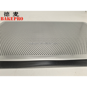 Bakepro Công Nghiệp Dày Một Lục Địa Tấm Nướng Bánh Nhôm Khay Phẳng Nhôm Đục Lỗ Khay Nướng - Product Image 1