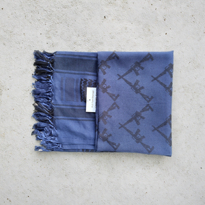 Taktischer Wüstenschal Saudi Premium-Qualität Herren Shemagh Arabischer Marineblauer Tarnmuster Shemagh Jemenitischer <span class=keywords><strong>Shemag</strong></span> - Product Image 1