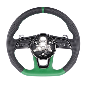 Volant en cuir personnalisé pour Audi A6 C7 A3 A4 B8 A5 8V 8P A7 S3 S5 B9 R8 B9 RS3 Q5 <span class=keywords><strong>RS</strong></span> RS5 - Product Image 5