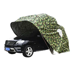 Ijzer Gegalvaniseerd Gemakkelijk Gebruik Garage Outdoor Carport Luifel Vouwbare Auto Hoes Opvouwbare Tent Voor Auto