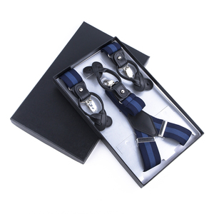 RunLin fábrica OEM personalizado al por mayor nuevas llegadas hechas a mano <span class=keywords><strong>lunares</strong></span> poliéster cuero hombres <span class=keywords><strong>tirantes</strong></span> - Product Image 3