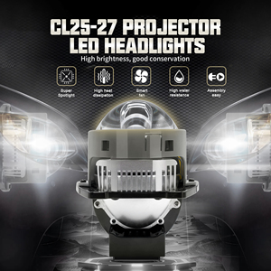 <span class=keywords><strong>K2</strong></span> mới đến <span class=keywords><strong>3</strong></span> inch 150W 15000lm 6000K cốc đôi không phá hủy HI/lo chùm rhd LHD bi <span class=keywords><strong>LED</strong></span> ống kính đèn pha máy chiếu - Product Image 2