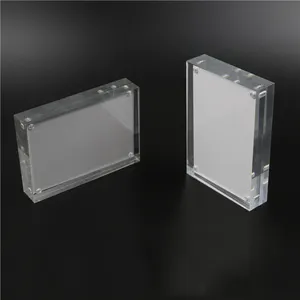 Acrylic strong magnetic price tag transparent magnetic suction panel high grade price brand acrylic price tag customized