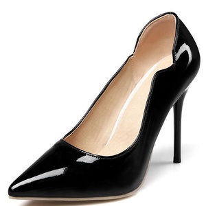 Factory Price 7inches High-Heeled Shoes Pointed Toe for Women Dress Large Size EU47 Stiletto Basic Party Lady Pumps Shoes - Product Image 4