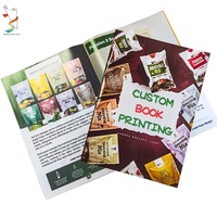 Impresión de Folletos Personalizados Directo de Fábrica con Páginas a Todo Color, Servicio de Impresión de Catálogos para Folletos de Productos
