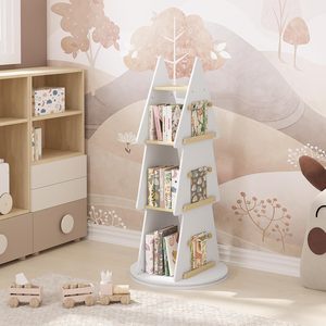 Bibliothèque <span class=keywords><strong>de</strong></span> <span class=keywords><strong>rangement</strong></span> pour enfants en bois Armoire <span class=keywords><strong>de</strong></span> <span class=keywords><strong>rangement</strong></span> et étagère pour enfants en bois Meubles pour bébés Livre Jouet Présentoir - Product Image 5