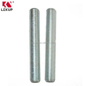 Barre filetée intégrale DIN975 galvanisée, haute résistance grade 4.8, zinguée, vente en gros usine - Product Image 1