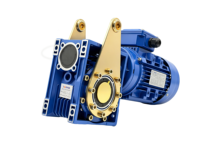 Motor Reduksi Gearbox Worm Gear Aluminium 1HP Topper Direct Sale RV50-150NMRV untuk Pertanian, Poros Berflens, Kustomisasi ODM
