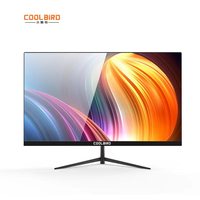 Coolbird Moniteur PC 24 "IPS Ultra-Fin - Full HD, 75Hz, Sans Cadre pour Ordinateur PC Tout-en-un Coolbird
