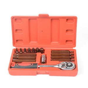 Juego de Puntas Torx Prograde de 16 Piezas, 1/4 Pulgada, Acero al Cromo Vanadio, Kit de Herramientas para Reparaciones del Hogar con Estuche - Product Image 1