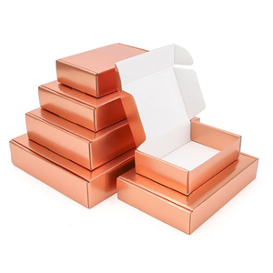 Caja <span class=keywords><strong>de</strong></span> Embalaje Rosa Plegable <span class=keywords><strong>de</strong></span> Lujo con Logotipo Personalizado, Caja <span class=keywords><strong>de</strong></span> Envío <span class=keywords><strong>para</strong></span> Joyería, Perfume y <span class=keywords><strong>Ropa</strong></span> - Product Image 4