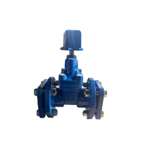 Vanne à opercule souterraine WEIZIDOM BS5163 DN50~DN400 à joint souple pour système d'eau