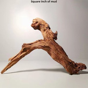 Decorazione per Acquario in Legno di Teak Viola Huskyt, Piattaforma per Tartarughe e Nascondiglio per <span class=keywords><strong>Rettili</strong></span> - Product Image 4