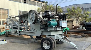 Planta Móvil de Trituración de Mandíbulas de Alto Rendimiento con Trituradora de Mandíbulas, Trituradora de Cono, Trituradora de Impacto, Criba Vibratoria, Motor, Caja de Engranajes y Rodamientos para Minería - Product Image 6