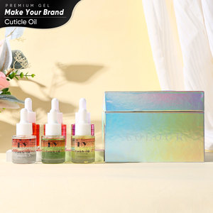 Hanyi Premium Designer HEMA/TPO Free Liquid Natural Resin Soak off No Wipe Cuticle Oil Nail Gel Polish LED UV Cure Bottle - Product Image 1