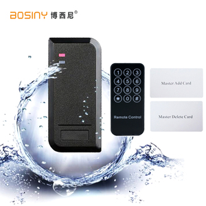IP66 không thấm nước 125Khz 13.56MHz RFID điều khiển truy cập đầu đọc thẻ Hệ thống kiểm soát truy cập với máng cỏ thẻ 2000 người sử dụng - Product Image 1
