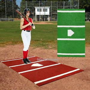 Estera de goma de softball, directa de fábrica, placa de casa, soporte de práctica, esteras de campo de béisbol - Product Image 4