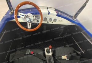 Luxury Mini Roadsters 2200w Electric Shelby AC <strong>Cobra</strong> 3/4 Scale Pedal Car, Top Speed 50KM/H - Product Image 3