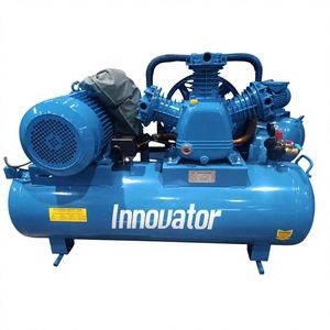 Compresor de Aire Compacto de 15 HP y 11 KW, Compresor de Aire de Pistón con Transmisión por Correa, Compresor de Aire Industrial en Venta para Inflar Neumáticos - Product Image 1
