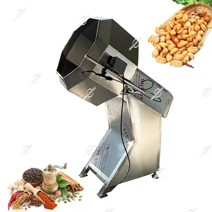 Commercial Mixer Flavor Blender Groundnut Flavoring Coated Popcorn Food Snacks Spice Seasoning Machine