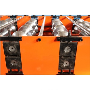 Azerbaijan adamante loại tre mái ngói cuộn tạo thành máy màu tráng men thép tấm kim loại metcopo ngói Máy làm - Product Image 4