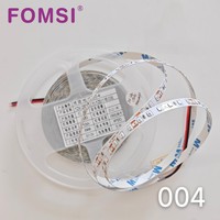 Bande LED FOMSI DC 12V 10W Smd2835 120leds/m 8mm Haute Densité Adhésif Arrière Découpable Bande LED Blanche Flexible Bande Lumineuse LED