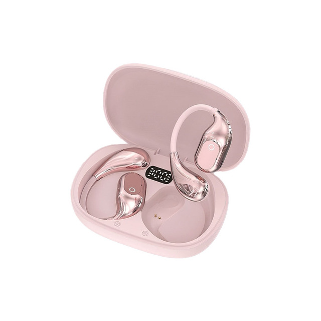 Wireless Earbuds Open Ear Hook 5.4 ENC Noise Cancellation IPX4 Waterproof Digital Display up to 20 Hours Playtime Sports