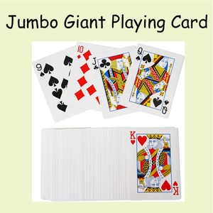 Cartes à Jouer Géantes - Jeu de Cartes Géant - Cartes de <span class=keywords><strong>Poker</strong></span> Énormes de 5*7 Pouces pour Décorations de Fête de Casino - Product Image 4