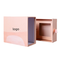 Boîte à tiroirs biodégradable en papier avec poignée, design fantaisie, prix usine XF, OEM, petite taille populaire pour sous-vêtements