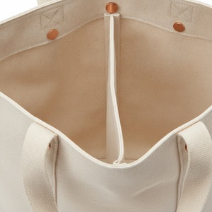 Sac de transport en coton recyclé pour pickleball, capacité 2 raquettes, 12 oz, non teint, logo personnalisé, vente en gros, pour tennis et padel - Product Image 4