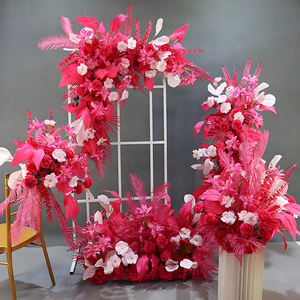 Arche de mariage, toile de fond pour réception de mariage, fleurs artificielles pour décoration de mariage - Product Image 6