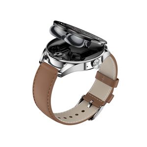 Reloj Inteligente para Hombre DF D9 con Carcasa de Aleación de Zinc, Esfera Redonda Grande, Diseño de Lujo 2 en 1 con Auriculares TWS Integrados - Product Image 5