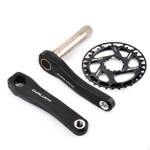 Biela <span class=keywords><strong>Corta</strong></span> GOLDIX de 150 mm, Ultraligera, para <span class=keywords><strong>Bicicleta</strong></span> Infantil, Plegable, de Montaña, Hueca, de una Sola Pieza, con Protector de Biela - Product Image 4