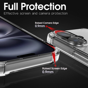 เคส TPU กันกระแทกแบบใสสำหรับ <span class=keywords><strong>iPhone</strong></span> 15 <span class=keywords><strong>PRO</strong></span> MAX 16 <span class=keywords><strong>Pro</strong></span> 17 <span class=keywords><strong>Pro</strong></span> Max 17 <span class=keywords><strong>Pro</strong></span> Air Model SE 7 8 PLUS XR XS MAX - Product Image 4