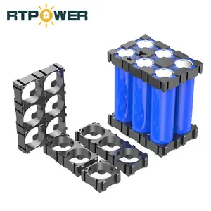 Halter für Lithium-Batterie halterung aus schwarzem Kunststoff 33140 18650 21700 Batterie halter für Zubehör für Akkus