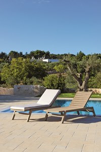 Chaise longue en bois au design moderne très populaire pour les hôtels, les stations balnéaires, les <span class=keywords><strong>bains</strong></span> <span class=keywords><strong>de</strong></span> <span class=keywords><strong>soleil</strong></span> en plein air, la piscine, meubles durables et élégants - Product Image 6