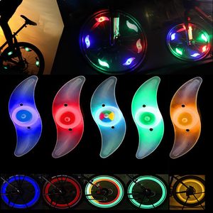 White 1 LED Tyre Wheel <b>Light</b> for <b>Bicycle</b>-1000LM Bright Flashing Lamp Battery Powered Waterproof Flexible Silicone - Product Image 1