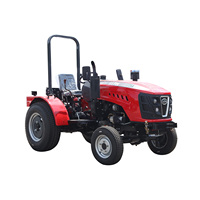 Traktor Mini Pertanian 25HP 4X4 Dengan Ban Khusus Rumput untuk Perawatan Lapangan Golf, Villa, dan Taman Hijau