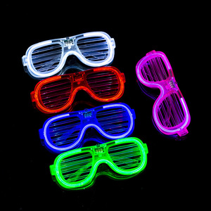Luminous Bursting Disco <strong>Glasses</strong> LED Fluorescent Cool Plastic for <strong>Parties</strong> and KTV LED Light Sunglasses - Product Image 3