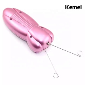 Kemei -2777 Lady <strong>Electric</strong> Epilator Butterfly Design Face Cotton <strong>Thread</strong> Defeather Epilator Women Facial <strong>Hair</strong> <strong>Remover</strong> <strong>Machine</strong> - Product Image 2