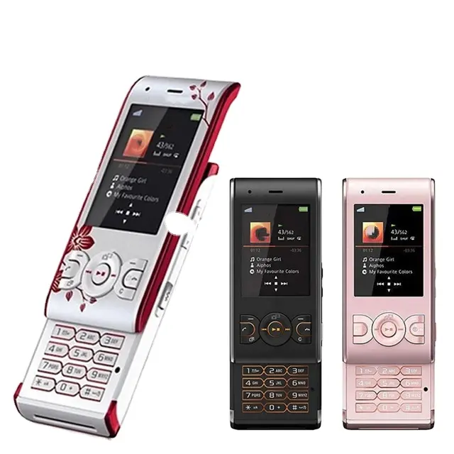 3G classique pas cher W595 Original déverrouillé vente en gros Super pas cher classique curseur téléphone portable