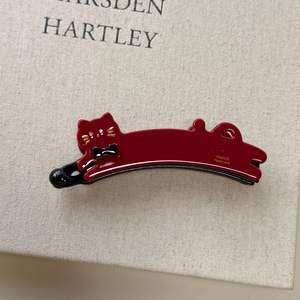 Pinza para el pelo de acetato con diseño de gato coreano y plátano, accesorio de moda para el cabello de mujer para fiestas - Product Image 2