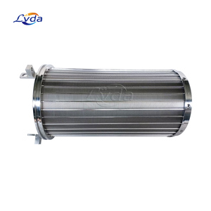 Élément filtrant de fil de cale en acier inoxydable cylindre d'écran de fil de cale 150 maille élément filtrant de fil d'<span class=keywords><strong>échelle</strong></span> élément filtrant enroulé - Product Image 5
